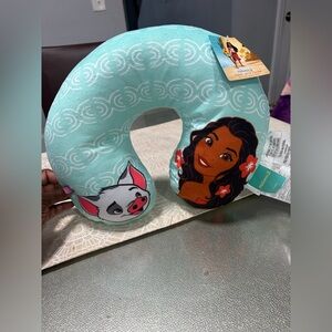 Disney Moana Travel Neck Pillow. Soft, comfy and cozy.